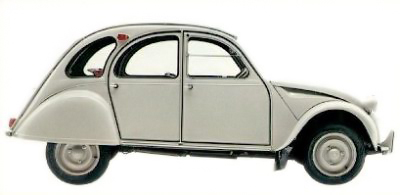 Citron Belgium 2CV AZL