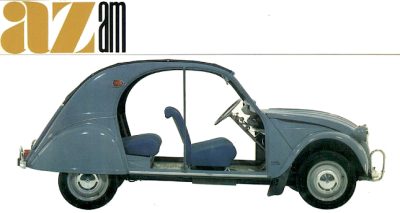 Citron Belgium 2CV AZAM