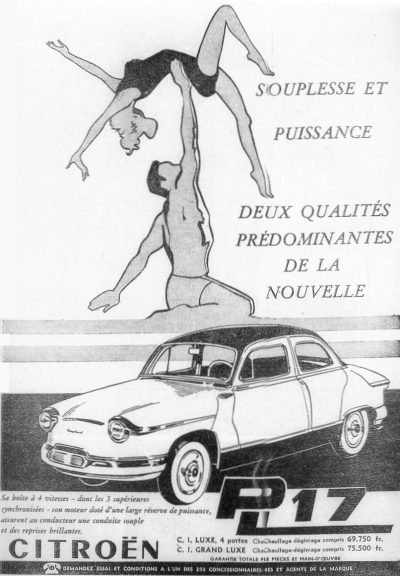 Belgian Panhard PL17 publicity