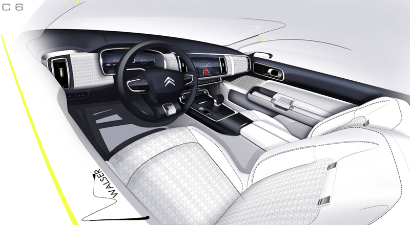 Dongfeng Citron C6 Projet X81 design sketch