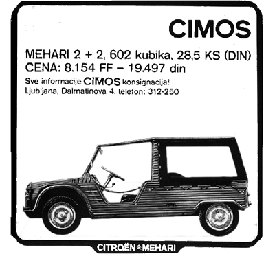 Citron Cimos Mehari