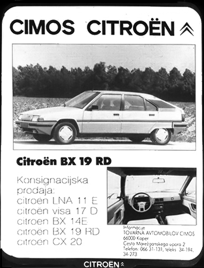 Citron Cimos BX 19 RD