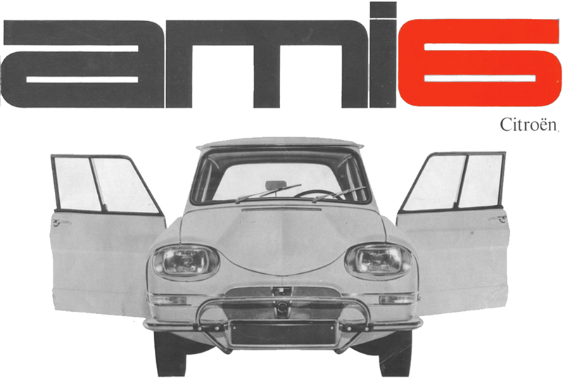 Citron Tomos 1966 Ami 6 brochure