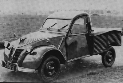 Slough-built Citron 2CV pick-up supplied to the Royal Navy