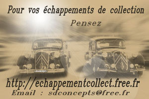 Echappements de collection