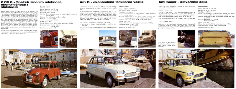 Citron Tomos 1973 brochure